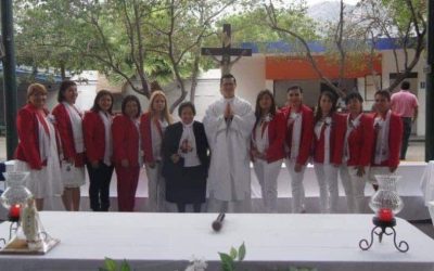 Consagración de una nueva Asociada en la Comunidad San Juan Pablo II