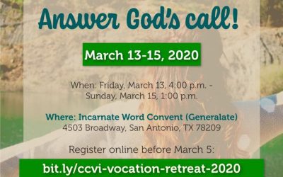 Vocation Retreat, March 2020