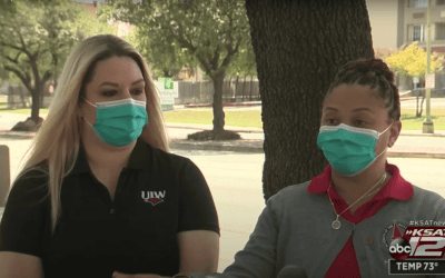 University of the Incarnate Word students volunteer to help care for the homeless