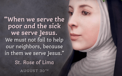 August 30: St. Rosa of Lima
