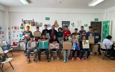Living Christmas with migrant children and adolescents