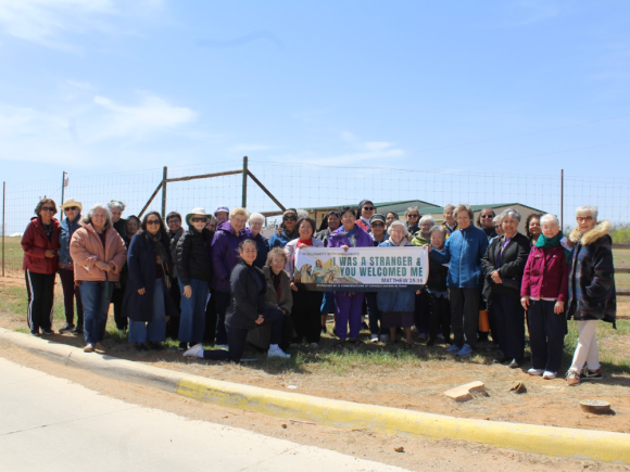 Walking in Solidarity: Sisters Stand with Immigrant Families in South Texas
